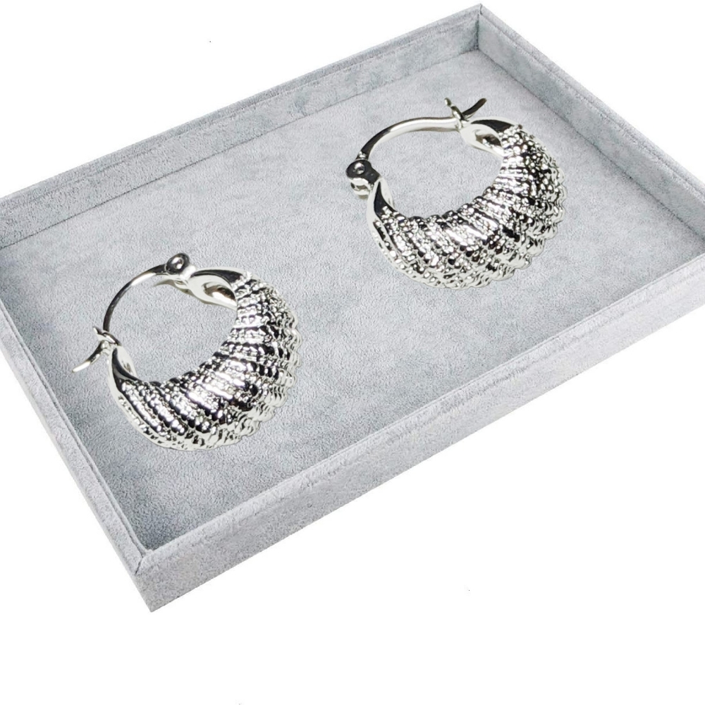 Silver Tone Earrings